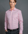 Slim Fit Long sleeves-Formal Shirts-Sachet Pink