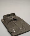 Crocodile Formal Core Plain Slim Fit-Olive