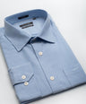 Crocodile Formal Seasonal Slim Fit FS Shirt Blue Bell