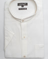 Crocodile Semi Casual Leisure Fit HS Shirt Egret