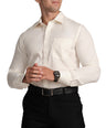 Slim Fit Full Sleeve Formal Core Shirt with American Placket- Aurora