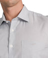 Slim Fit Full Sleeve Formal Core Shirt with American Placket- Dream Blue