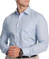 Slim Fit Full Sleeve Formal Core Shirt -Blue Bell