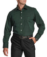 Regular Fit Full Sleeve Formal Core Shirt -Pepper Green