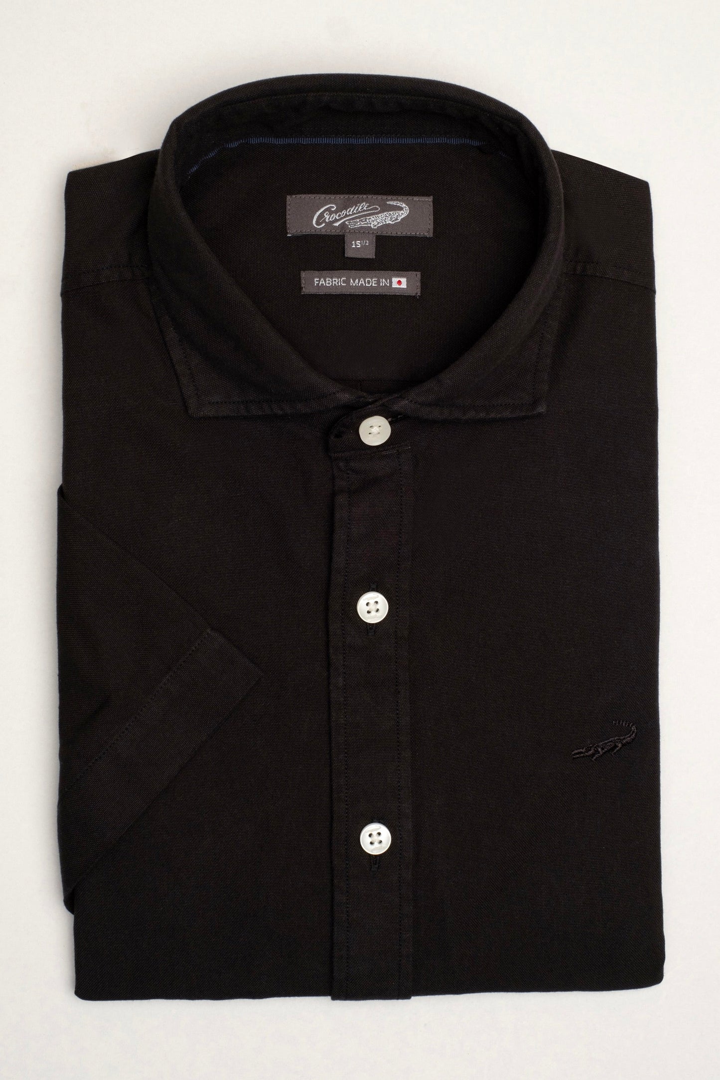 Crocodile Sport Fit Semi Casual Shirt Charcoal