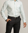 Crocodile Slim Fit Formal Seasonal FS Shirt Pepper Green