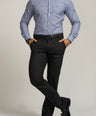 Crocodile Formal Seasonal Slim Fit FS Shirt Navy