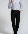 Crocodile Mens Formal Seasonal Slim Fit Fs Shirt Navy