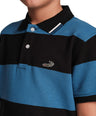 Stripe Fusion Polo-Blue