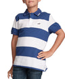 Stripe Fusion Polo-Royal