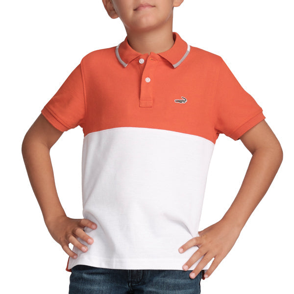 Duo-Tone Polo-Orange