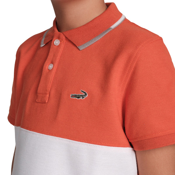 Duo-Tone Polo-Orange