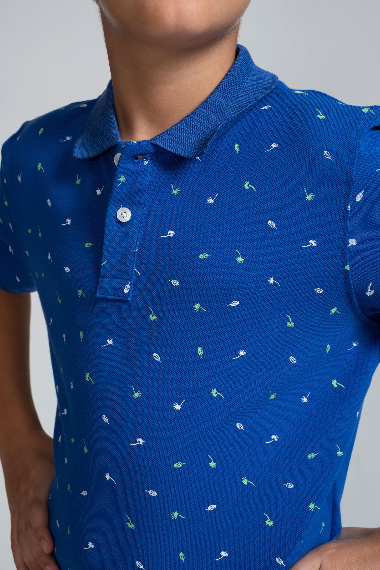 Crocodile Kids Polo Hs Dazzling Blue