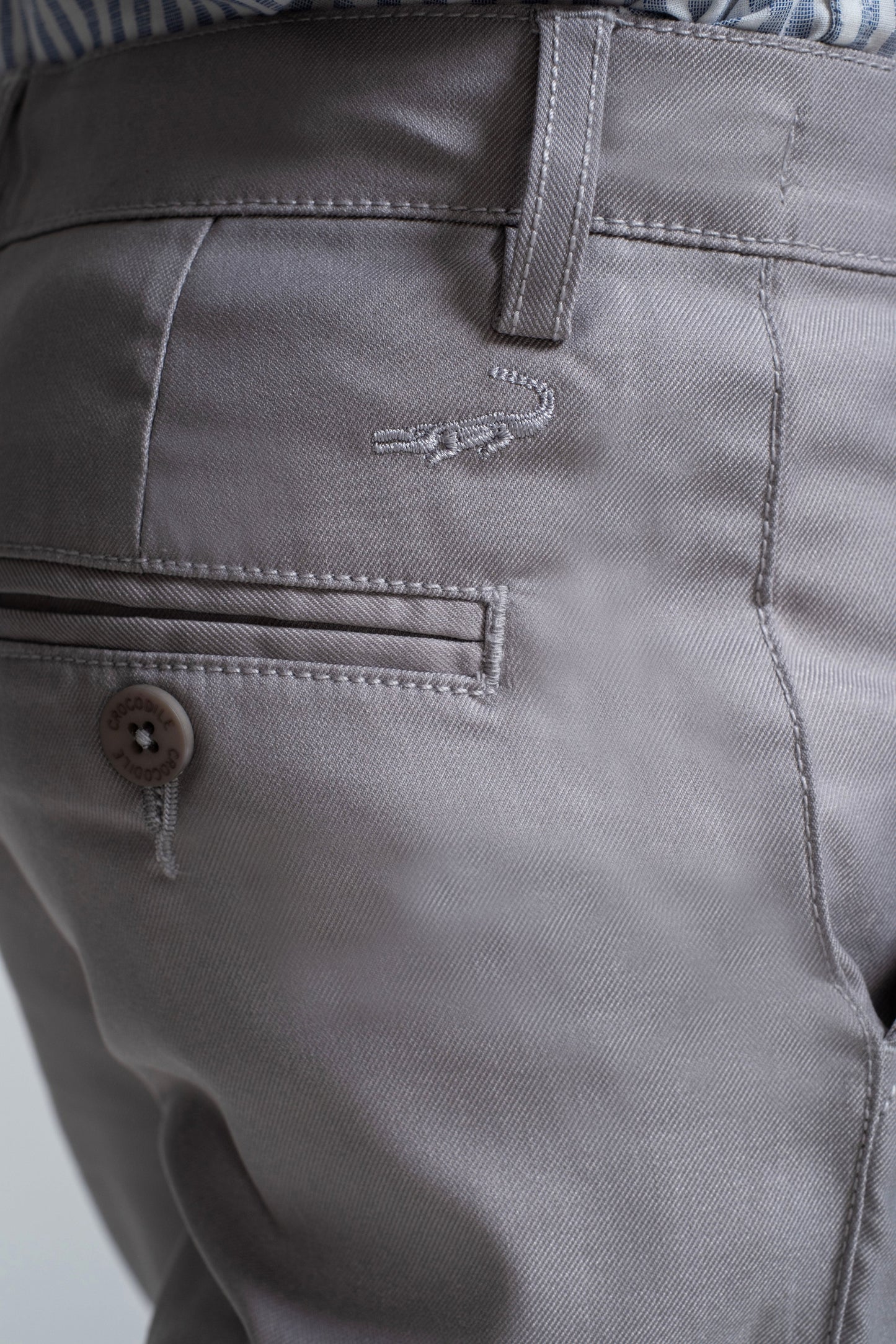 Crocodile Kids Chino Dapple Grey