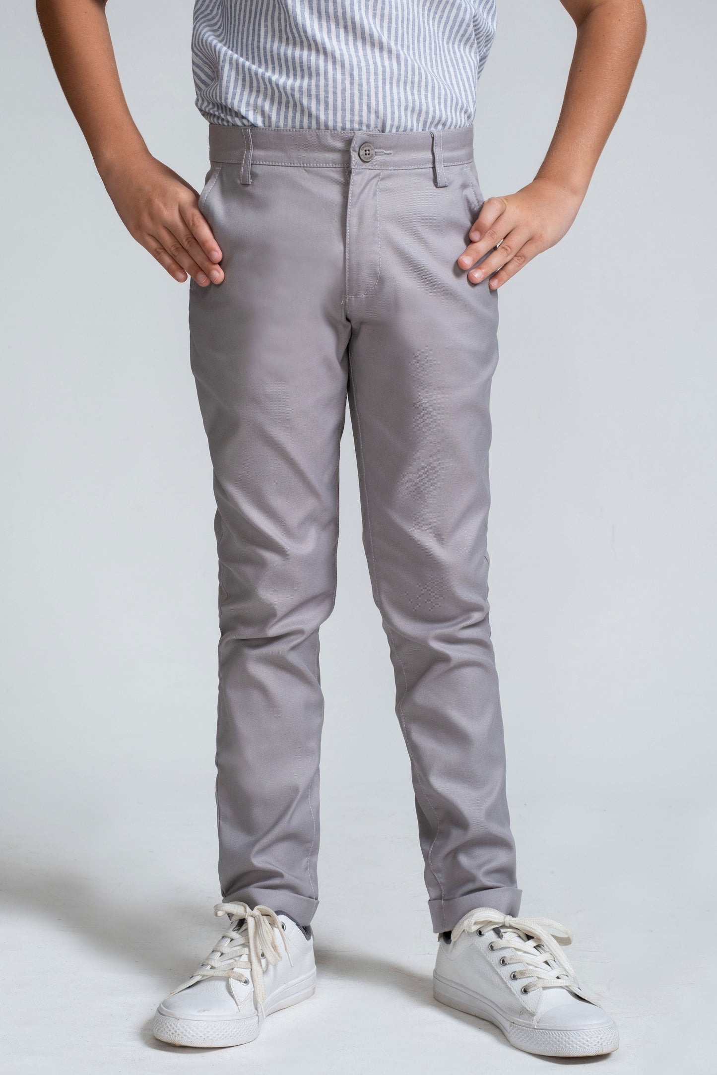 Crocodile Kids Chino Dapple Grey