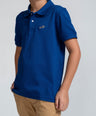 Crocodile Kids Supima Polo T Shirt Royal