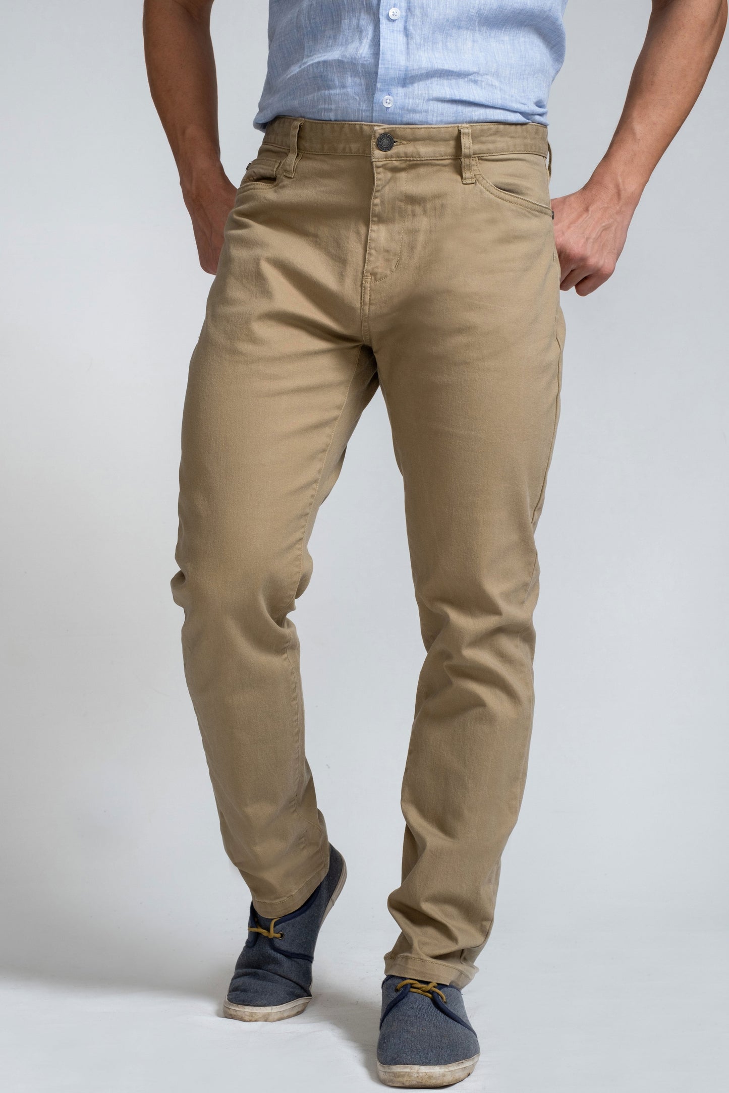 Crocodile Semi Casual  5 Pocket Trouser Honey Mustard