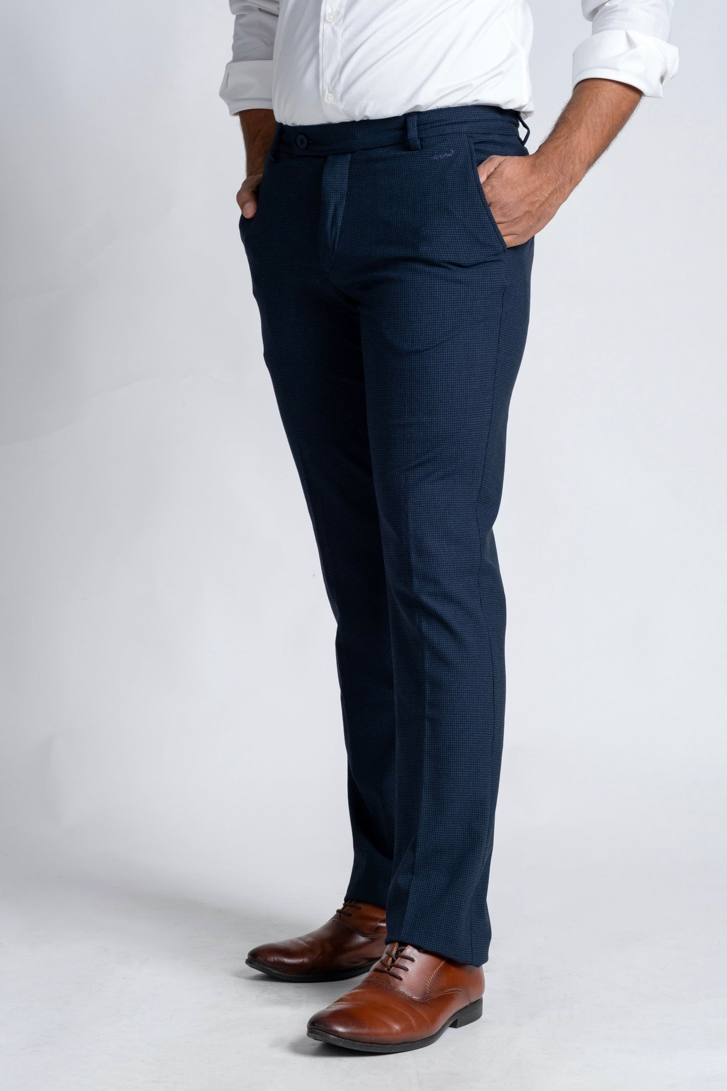 Slim Fit -Formal Trouser - Astral Aura