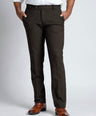 Slim Fit -Formal Trouser - Brown Chestnut