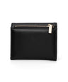 Callista- Tri-Fold Small Wallet-Black