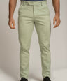 Crocodile Slim Fit Chino Green Almost Aqua