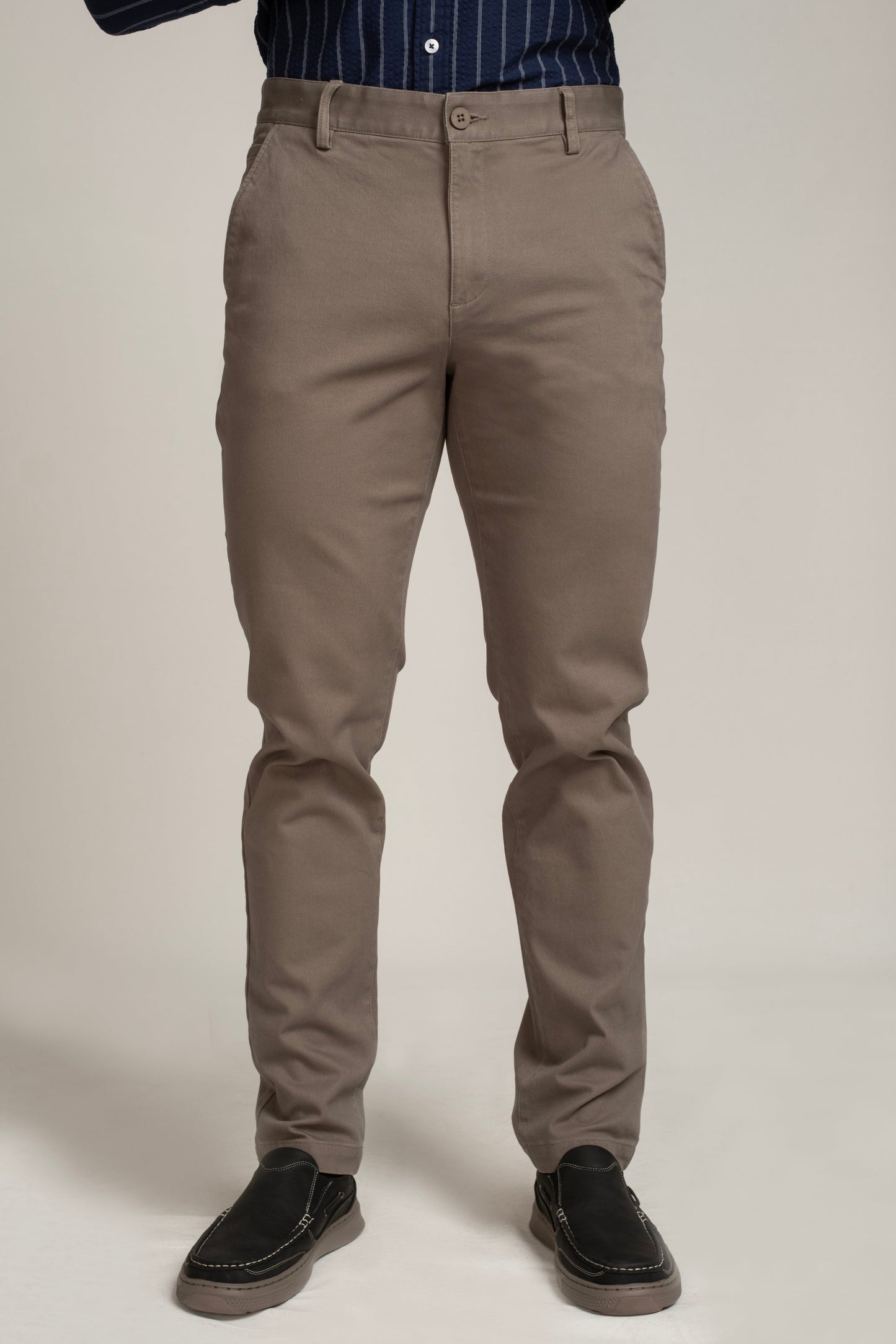 Crocodile Slim Fit Trouser Green Hedge Green