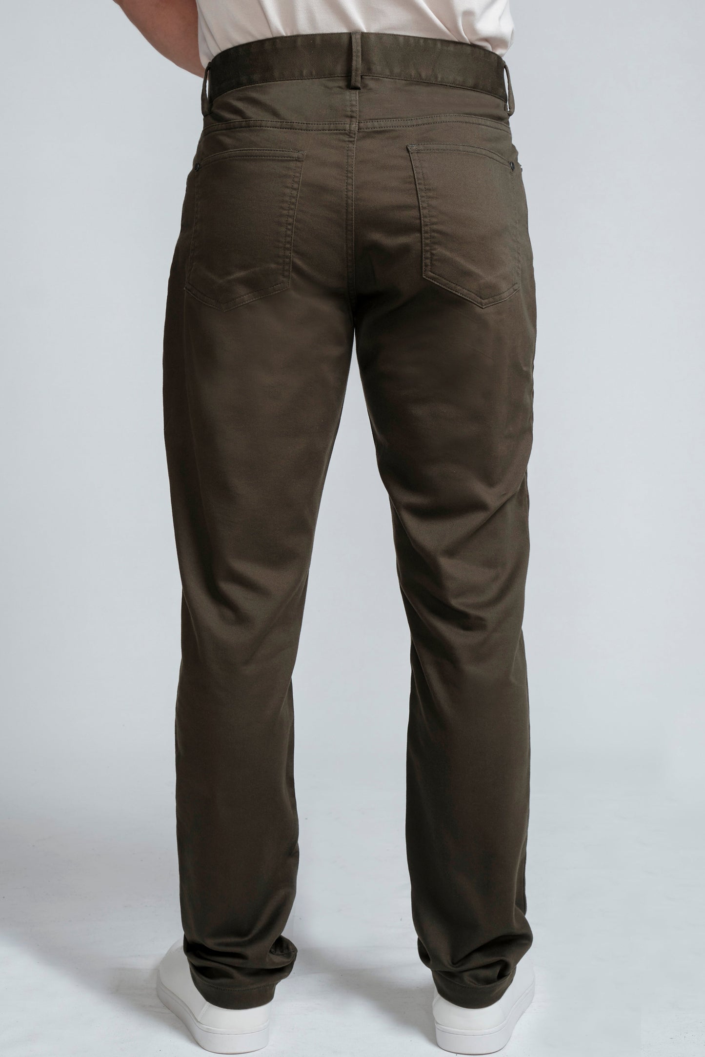 Crocodile 5 Pocket Chino London Green