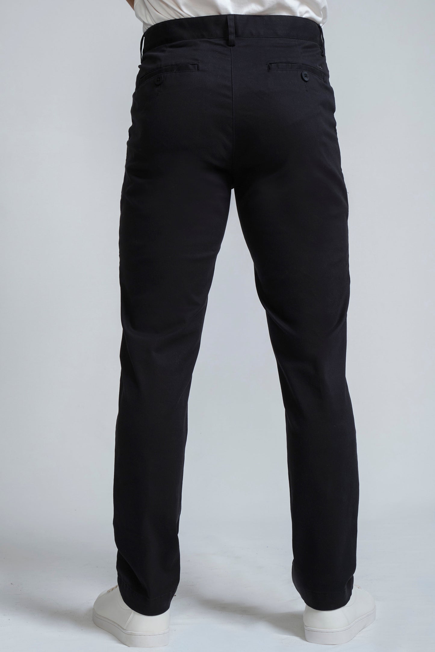 Crocodile Slimfit Chino Pirate Black