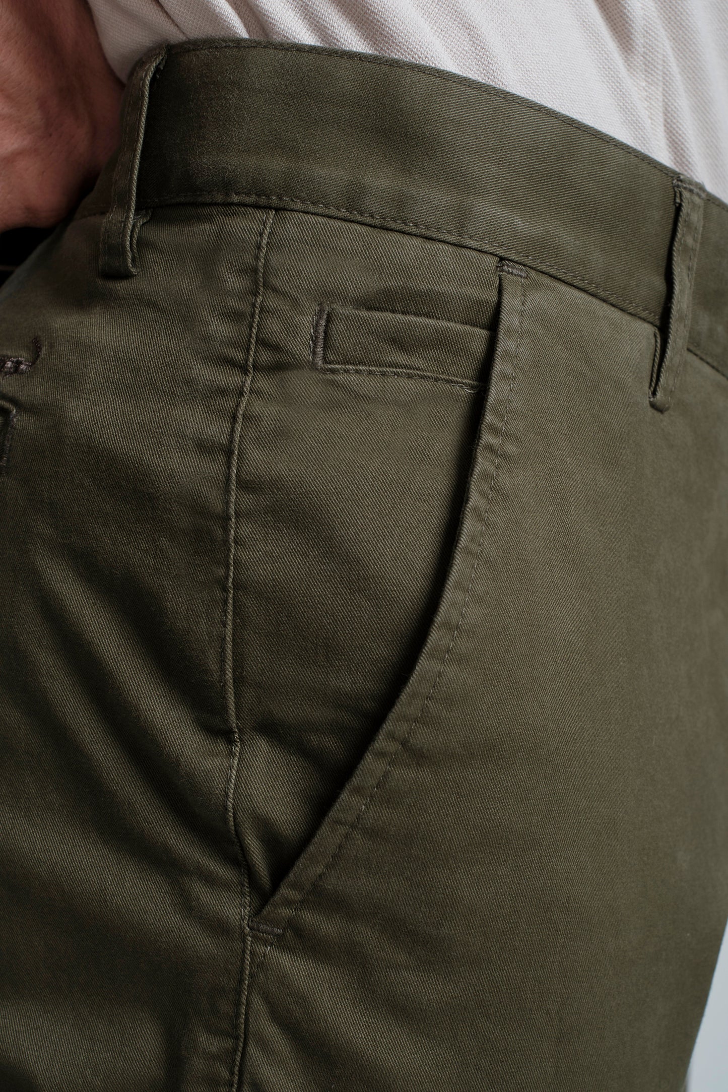 Crocodile Slimfit Chino London Green