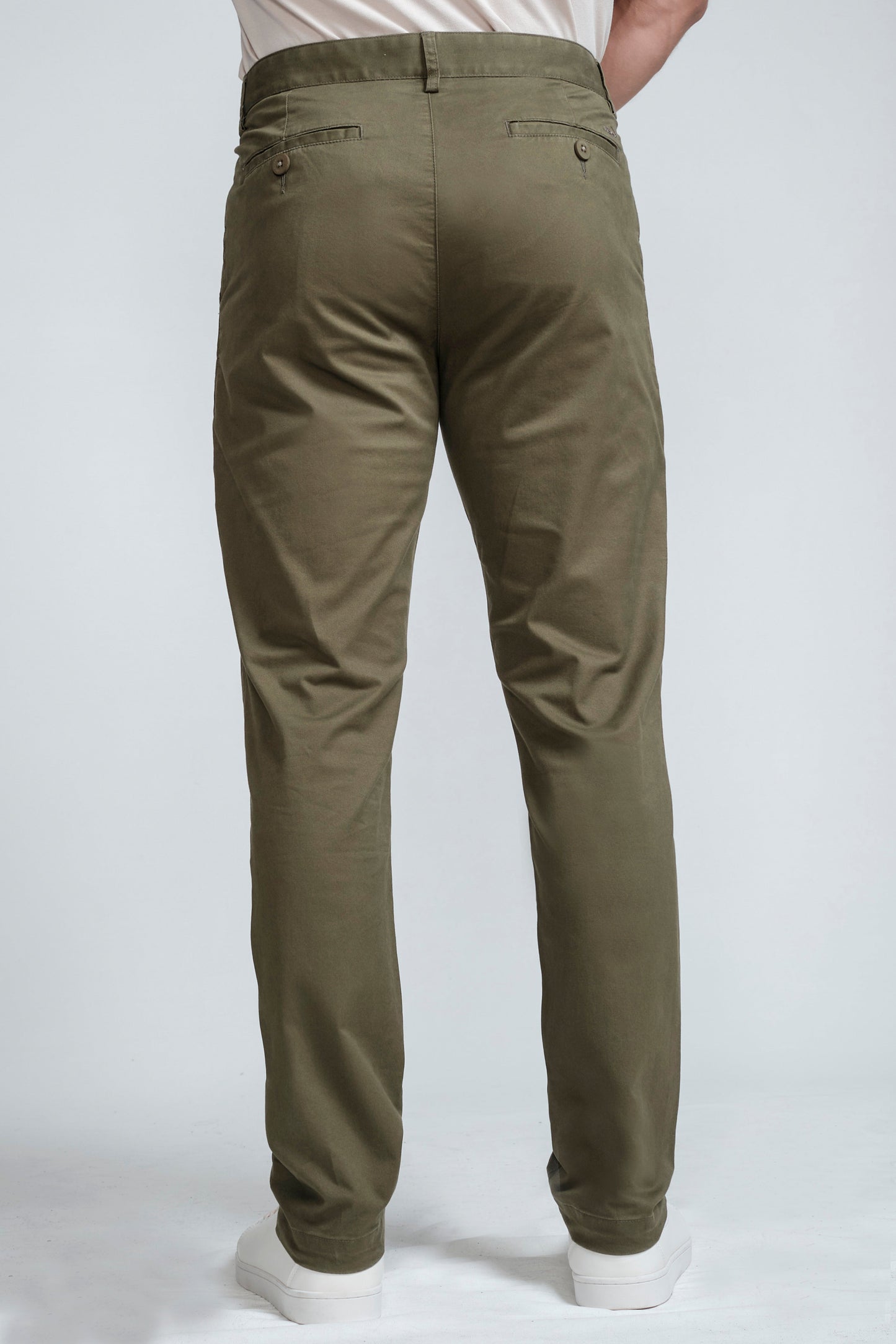 Crocodile Slimfit Chino London Green