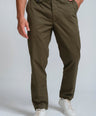 Crocodile Mens Slim Fit Chino London Green