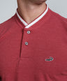 Crocodile - Polo H/S T Shirt Biking Red