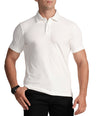 Slim Fit Polo T-Shirt-SHIRT-Snow White