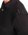 Slim Fit Polo T-Shirt-SHIRT-Black