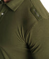 Slim Fit Polo T-Shirt- Elm Green