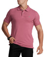 Slim Fit Polo T-Shirt- Berry Conserve