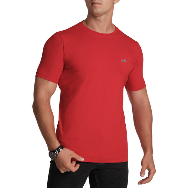 Verve Tee-Action Fit -Lipstic Red