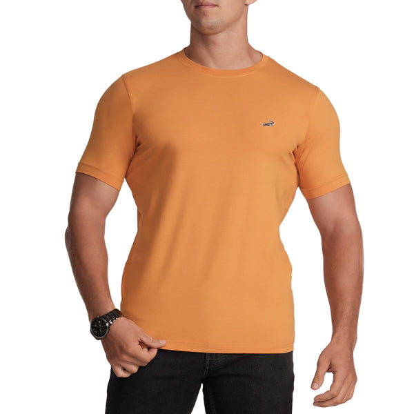 Verve Tee-Action Fit -Harvest Pumpkin