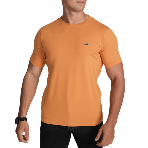 Verve Tee-Action Fit -Harvest Pumpkin