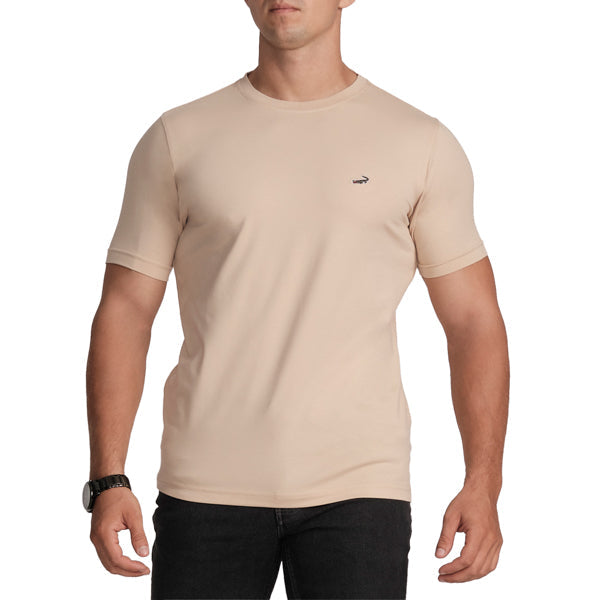 Verve Tee-Action Fit - Beige