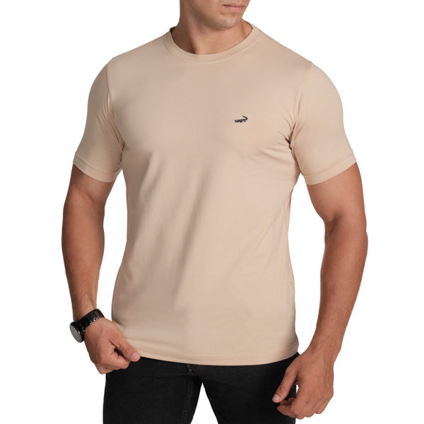 Verve Tee-Action Fit - Beige