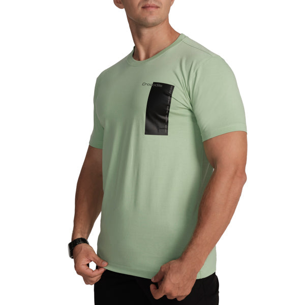 Crew Neck Slim Fit T-Shirt- Meadow