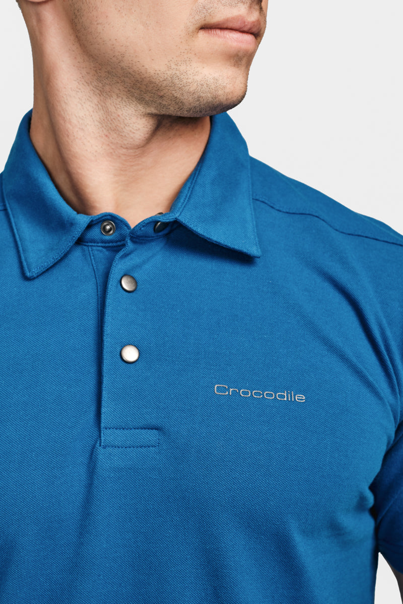 Slim Fit - Polo - T Shirt Blue - Bright Cobalt