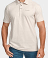 Slim Fit - Polo - T Shirt Blue - Brown - Doeskin