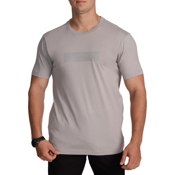 Crew Neck Slim Fit T-Shirt- Dapple Grey