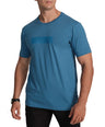 Crew Neck Slim Fit T-Shirt- Mediterranian Blue