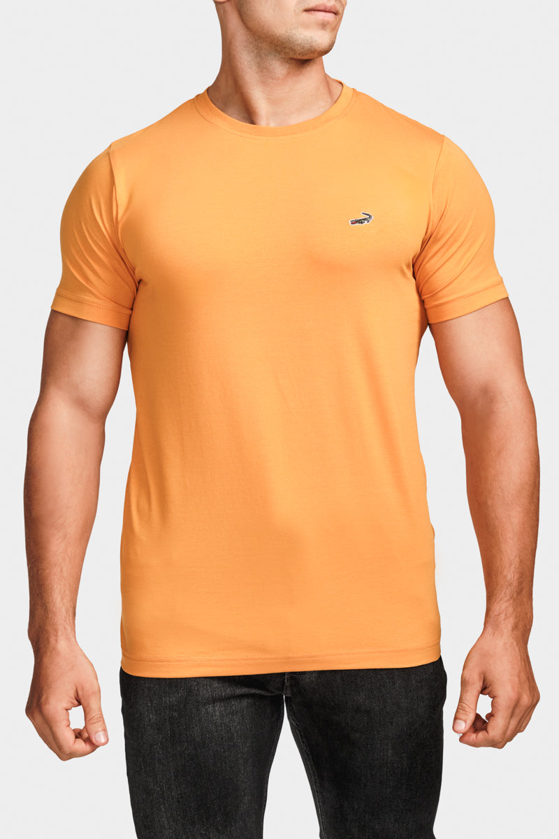 Crew Neck Action Fit HS T Shirt Orange - Harvest Pumpkin