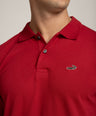 Crocodile Polo-Tango Red