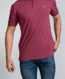 Crocodile Slim Fit Pima Cotton Ruby Wine