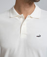 Crocodile Regular Fit Hs Pima Polo T Shirt White